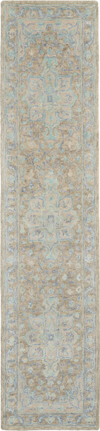 Nourison Jazmine Jaz01 Grey/blue Area Rugs