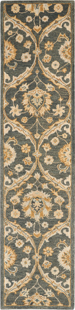 Nourison Jazmine Jaz03 Navy Area Rugs