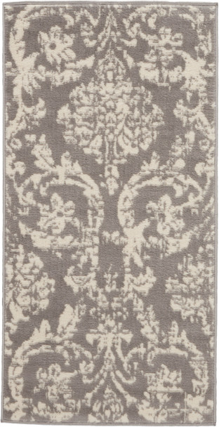 Nourison Jubilant Jub09 Grey Area Rugs