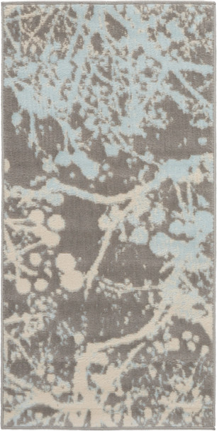 Nourison Jubilant Jub12 Grey Area Rugs