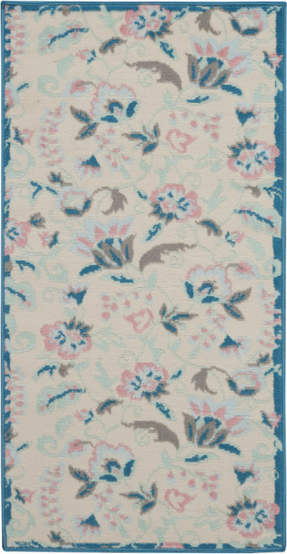 Nourison Jubilant Jub15 Ivory/multicolor Area Rugs