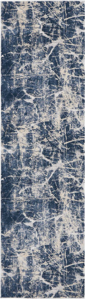 kathy ireland Home Heritage Ki356 Beige/blue Area Rugs