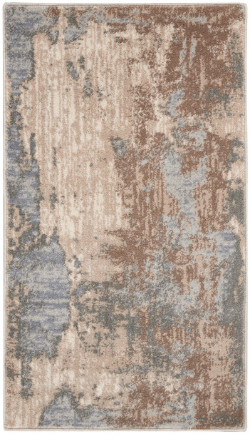 Kathy Ireland Moroccan Celebration Ki386 Grey/beige Area Rugs