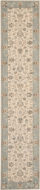 Nourison Living Treasures Li16 Ivory/aqua Area Rugs