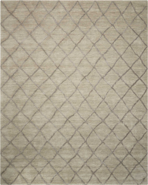 Nourison Lunette Lnt01 Silver Area Rugs