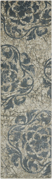 Nourison Maxell Mae10 Ivory/blue Area Rugs