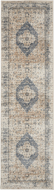 kathy ireland Home Malta Mai11 Ivory/blue Area Rugs