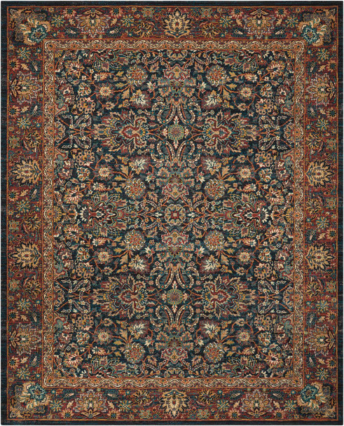 Nourison Nourison 2020 Nr201 Navy Area Rugs