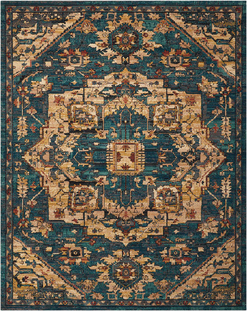 Nourison Nourison 2020 Nr206 Teal Area Rugs