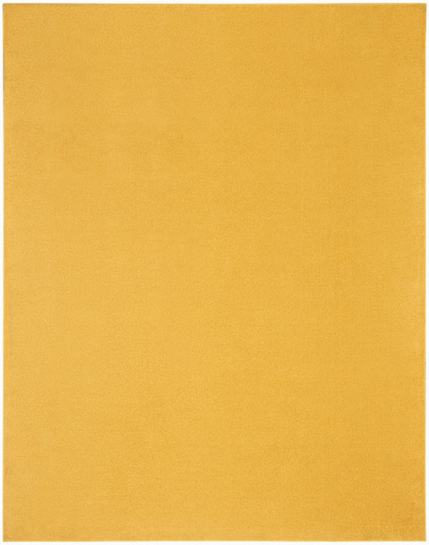 Nourison Nourison Essentials Nre01 Yellow Area Rugs
