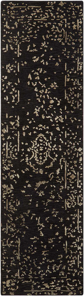 Nourison Opaline Opa03 Midnight/silver Area Rugs