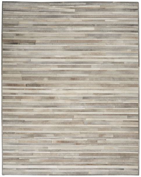 Calvin Klein Home Prairie Pra1 Silver Area Rugs
