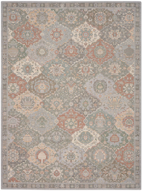 Nourison Parisa Psa05 Grey/multi Area Rugs