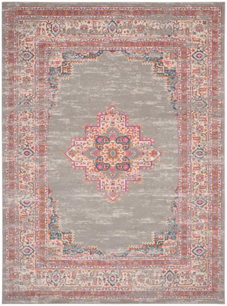 Nourison Passion Psn03 Grey Area Rugs