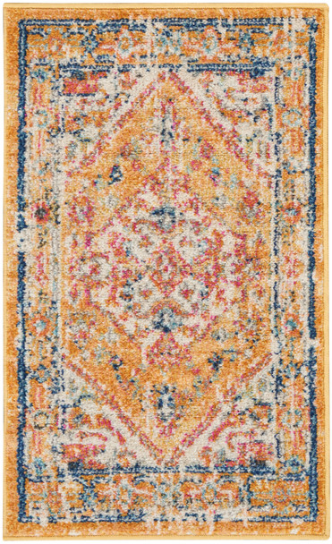 Nourison Passion Psn23 Ivory/yellow Area Rugs