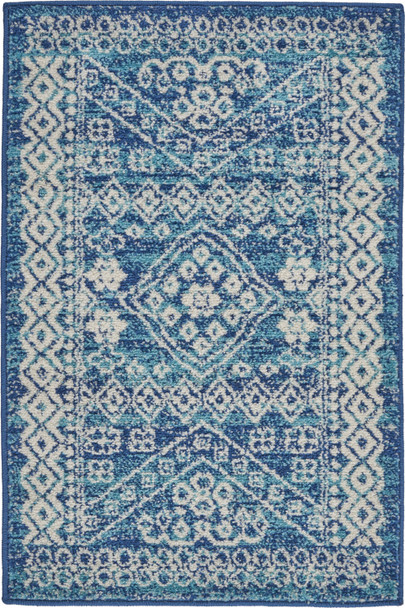 Nourison Passion Psn27 Navy Blue Area Rugs