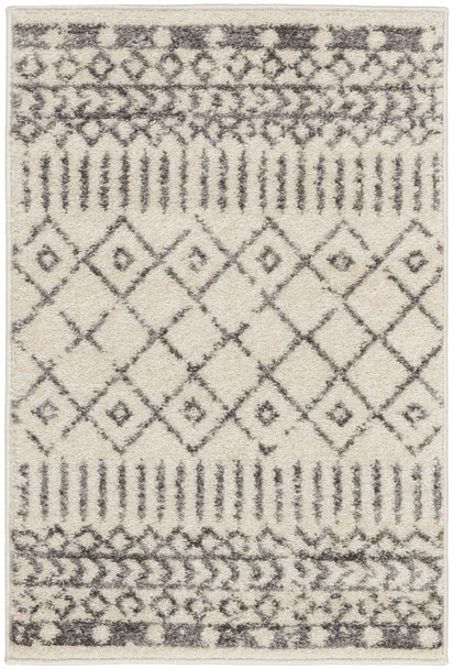 Nourison Passion Psn42 Ivory/grey Area Rugs