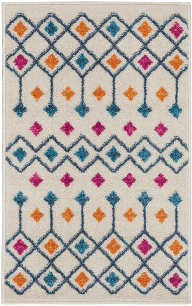 Nourison Passion Psn45 Ivory/multi Area Rugs