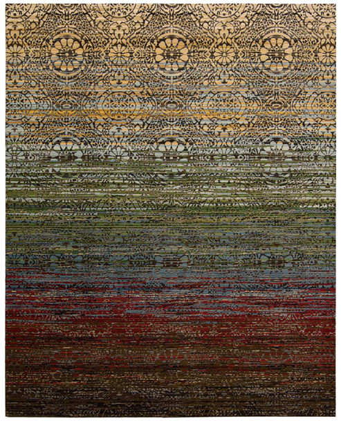 Nourison Rhapsody Rh002 Multicolor Area Rugs