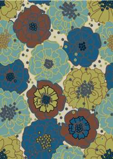 Nourison Home & Garden Rs021 Light Blue Area Rugs