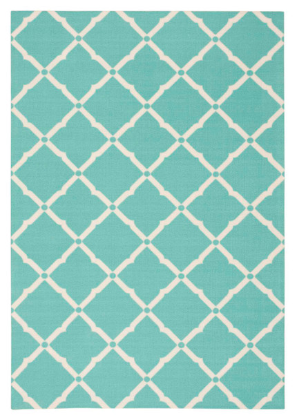 Nourison Home & Garden Rs091 Aqua Area Rugs