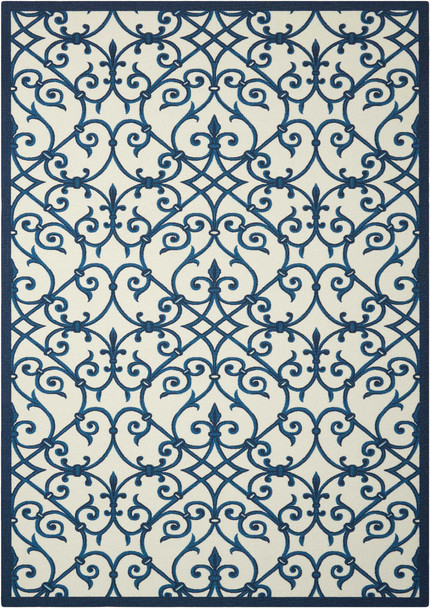 Nourison Home & Garden Rs093 Blue Area Rugs