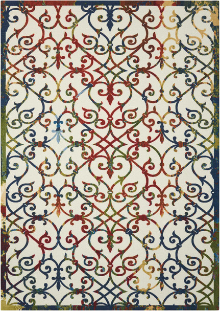 Nourison Home & Garden Rs093 Multicolor Area Rugs