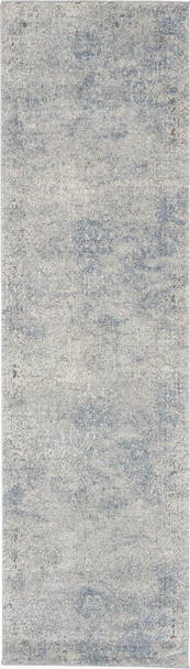 Nourison Rustic Textures Rus09 Ivory/light Blue Area Rugs