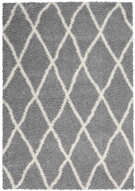 Nourison Shangri-la Shi02 Light Grey/ivory Area Rugs