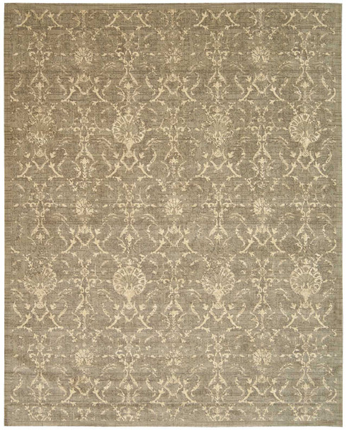 Nourison Silk Elements Ske03 Moss Area Rugs