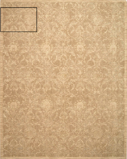 Nourison Silk Elements Ske03 Sand Area Rugs