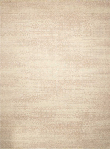 Nourison Silk Elements Ske21 Bone Area Rugs