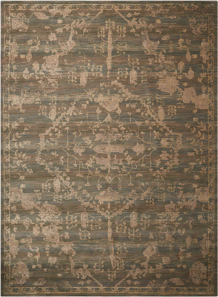 Nourison Silk Elements Ske30 Azure Area Rugs