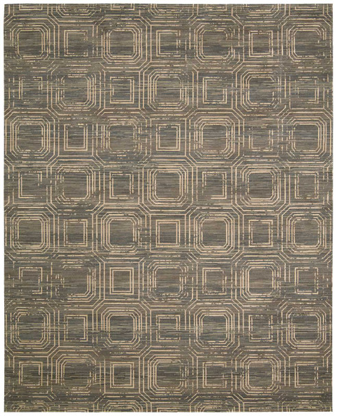 Nourison Silken Allure Slk24 Smoke Area Rugs