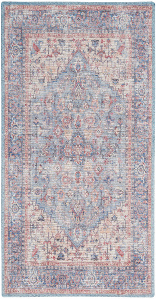 Nicole Curtis Nicolecurtis Series1 Sr104 Blue/multi Area Rugs