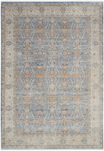 Nourison Starry Nights Stn08 Light Blue Area Rugs