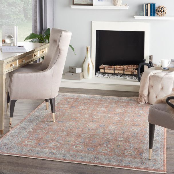 Nourison Starry Nights Stn12 Blush Area Rugs