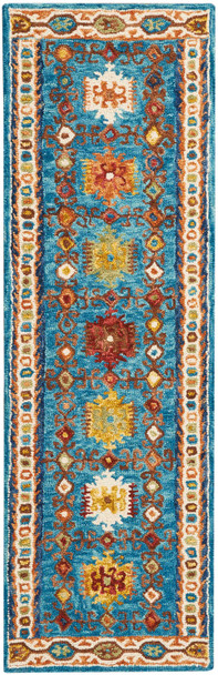 Nourison Vivid Viv09 Teal Area Rugs