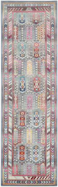 Nourison Vintage Kashan Vka06 Grey/multi Area Rugs