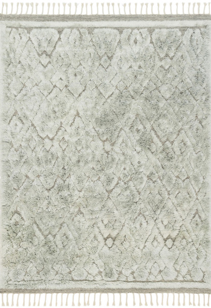 Loloi Hygge Yg-01 Grey / Mist Hand Loomed Area Rugs