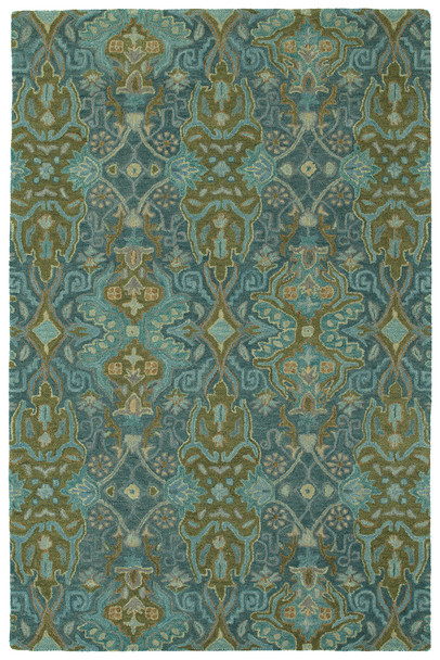 Kaleen Amaranta Hand-tufted Ama06-94 Peacock Area Rugs