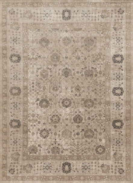 Loloi Century Cq-02 Taupe / Taupe Power Loomed Area Rugs