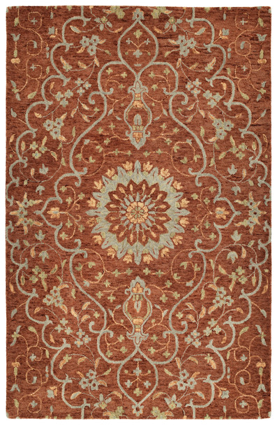 Kaleen Chancellor Hand-tufted Cha01-06 Brick Area Rugs