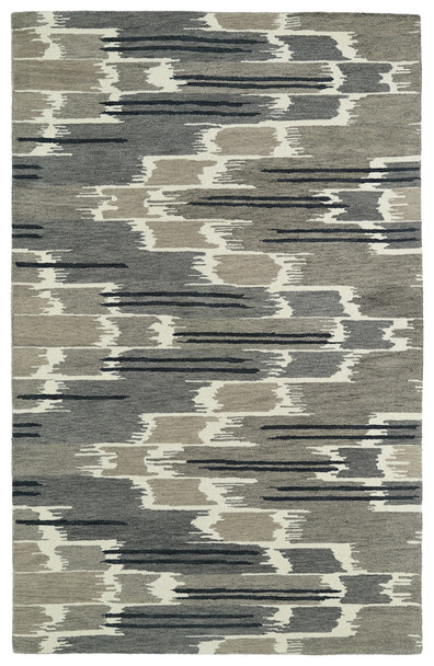 Kaleen Global Inspirations Hand-tufted Glb02-75 Grey Area Rugs