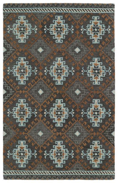 Kaleen Global Inspirations Hand-tufted Glb07-75 Grey Area Rugs