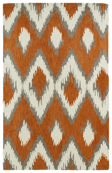 Kaleen Global Inspirations Hand-tufted Glb10-53 Paprika Area Rugs
