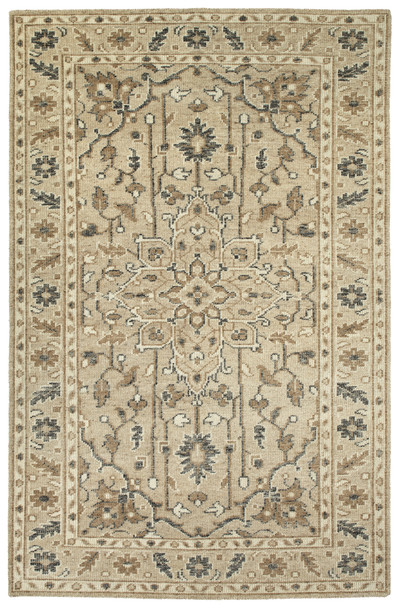 Kaleen Herrera Hand-knotted Hra03-29 Sand Area Rugs