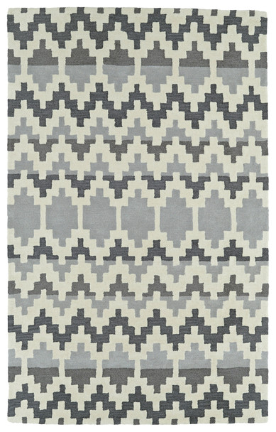 Kaleen Lakota Hand-tufted Lkt03-75 Grey Area Rugs