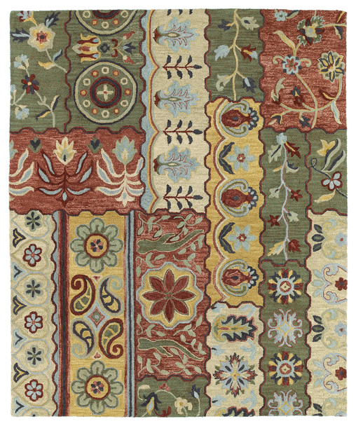 Kaleen Brooklyn Hand Tufted 5300-05 Gold Area Rugs