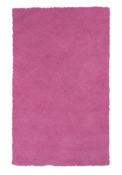 KAS Rugs Bliss 1576 Hot Pink Shag Hand-woven Area Rugs